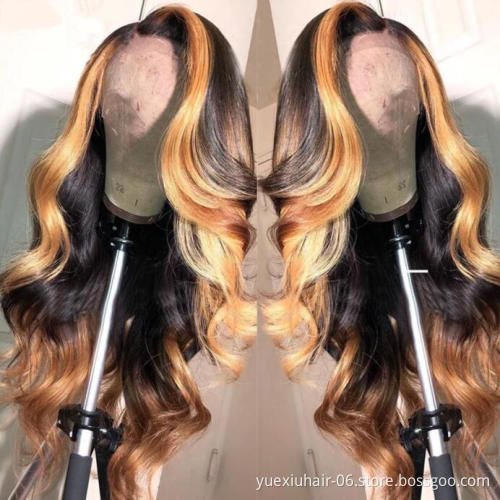 HD Transparent full lace 360 4x4 Lace front glueless Wig Virgin Hair,Wholesale Brazilian 100% Human Hair Wigs For Black Women